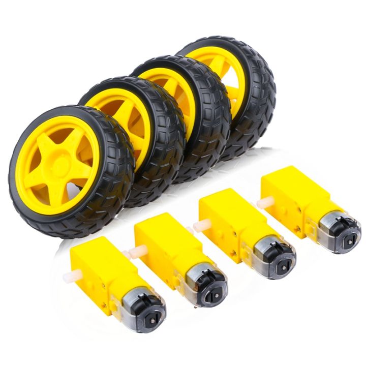 DC Motor Wheel Set (4pcs)
