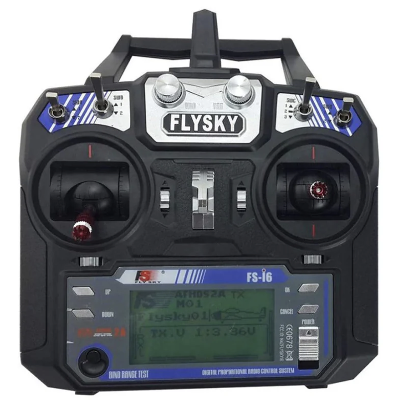 FlySky FS-i6 6-Channel RC Transmitter with FS-iA6B Receiver – 2.4GHz AFHDS 2A Radio System