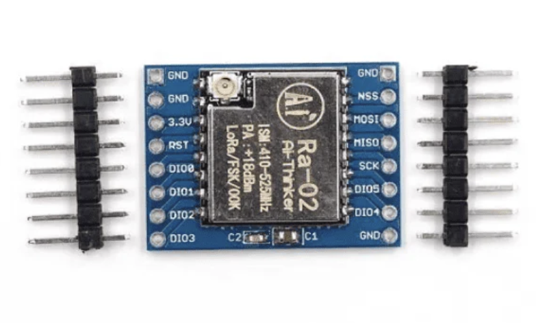 LoRa RA-02 Wireless Module (SX1278, 433MHz) | Long Range LoRa Transceiver for Arduino, ESP32 & Raspberry Pi