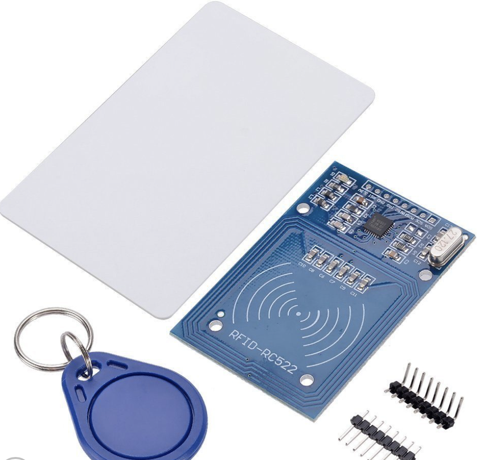 RC522 RFID Reader Module Kit with RFID Card & Key Tag | 13.56MHz MFRC522 for Arduino, ESP32 & Raspberry Pi