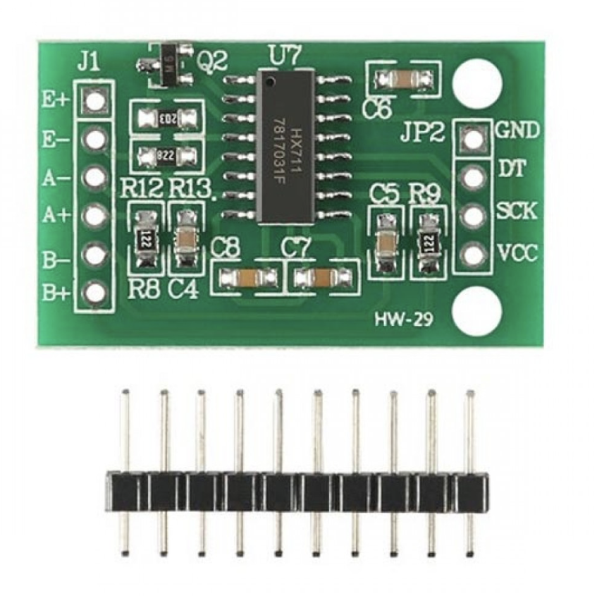 HX711 Load Cell Amplifier Module | 24-bit ADC Weight Sensor Interface for Arduino, ESP32 & Raspberry Pi
